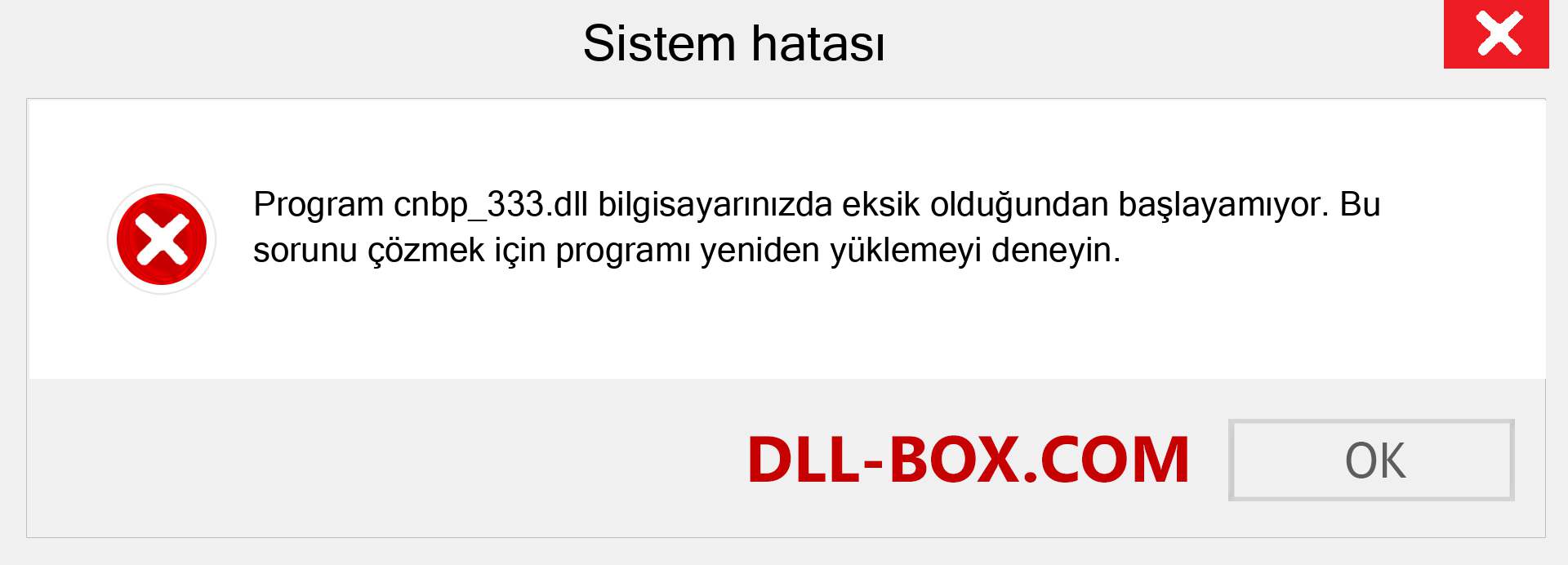 cnbp_333.dll dosyası eksik mi? Windows 7, 8, 10 için İndirin - Windows'ta cnbp_333 dll Eksik Hatasını Düzeltin, fotoğraflar, resimler